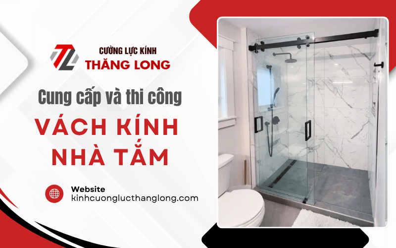 Vách kính phòng tắm