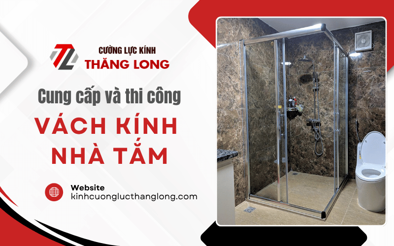 Vách kính phòng tắm