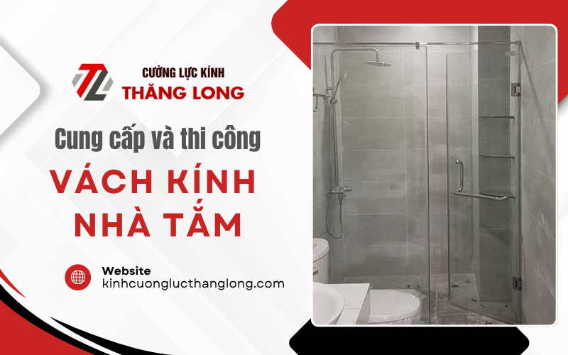 Vách kính phòng tắm