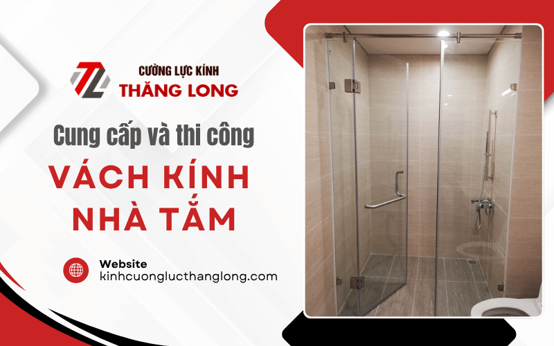 Vách kính phòng tắm